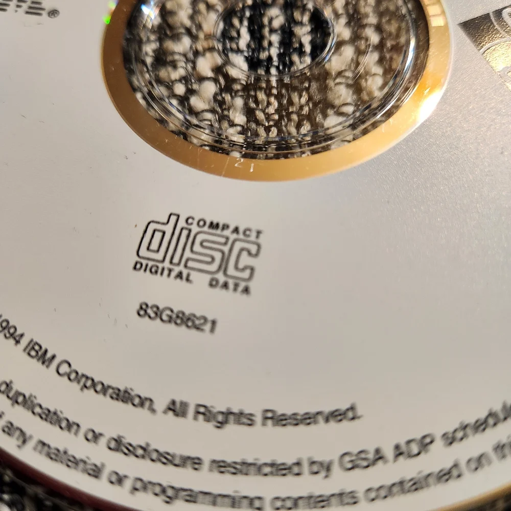 IBM OS/2 for Windows Compact Disc PC